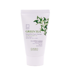 Sữa Rửa Mặt DABO Hàn Quốc 60ml - 3 in 1 Trà Xanh, Lô Hội & Than Hoạt Tính - Sạch Khuẩn, Dưỡng Ẩm Da Mịn Màng
