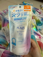 Gel Chống Nắng Dưỡng Ẩm Skin Aqua Super Moisture UV SPF50+/PA++++ - Chống Nắng Hiệu Quả, Dưỡng Ẩm Cho Da Mịn Màng, Phù Hợp Mọi Loại Da