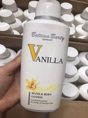 Sữa Dưỡng Thể Bettina Barty Vanilla Đức chai to 500ml