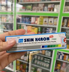 Kem Bôi Giảm Viêm Da Ery Skin keron Giảm Mụn, Ngứa, Viêm Da, Hỗ Trợ Tái Tạo Da, Chứa Chitosan, Curcumin và Vitamin E - 30g