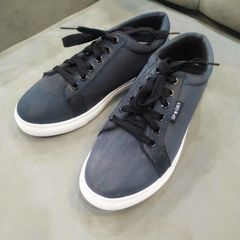 Giày Vải Thể Thao Nam G1 - Sneakers Xanh Đen Thời Trang, Hàng Tồn Kho Có Lỗi Nhỏ Dễ Phối Đồ, Số Lượng Ít
