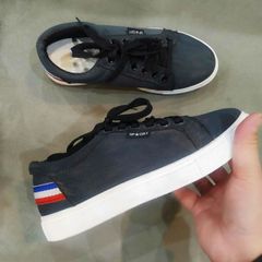 Giày Vải Thể Thao Nam G1 - Sneakers Xanh Đen Thời Trang, Hàng Tồn Kho Có Lỗi Nhỏ Dễ Phối Đồ, Số Lượng Ít