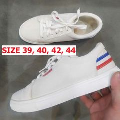 Giày VẢI Thể Thao Nam G1 A03 - Sneakers Trắng Thời Trang Dễ Phối Đồ, Số Lượng Ít, Giá Rẻ, Có Lỗi Nhỏ Do Tồn Kho