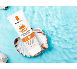 Kem Chống Nắng Maxbeau Toning White Sunscreen SPF50+/PA+++ 70g - Dưỡng trắng da, bảo vệ mạnh mẽ khỏi UVA/UVB, thích hợp cho mọi loại da