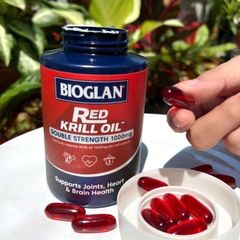 Dầu nhuyễn thể Bioglan Red Krill Oil 1000mg Úc 60 viên