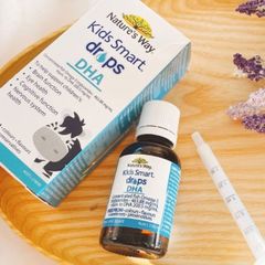 Giọt DHA Thông Minh Nature's Way 20ml - Bổ Sung Phát Triển Não Bộ và Sức Khỏe Thị Giác Cho Trẻ Em từ 4 Tháng Tuổi