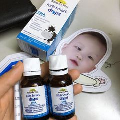Giọt DHA Thông Minh Nature's Way 20ml - Bổ Sung Phát Triển Não Bộ và Sức Khỏe Thị Giác Cho Trẻ Em từ 4 Tháng Tuổi