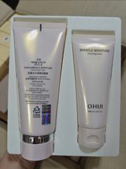 Sữa Rửa Mặt Ohui Hồng Miracle Moisture Cleansing Foam - Dưỡng Ẩm, Làm Sáng Da Cho Mọi Loại Da, Phù Hợp Da Nhạy Cảm
