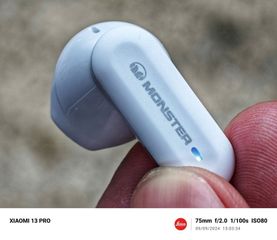 Tai Nghe Bluetooth TWS M1007 Monster SuperSlim AirLink - Âm Thanh Pure Monster, Chống Nước IPX5, Kết Nối Nhanh, Tiện Lợi Cho Thể Thao
