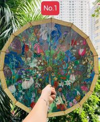 Ô 2 LỚP CHỐNG TIA UV CAO CẤP MAGRACE - Ô Dã Ngoại Thời Trang, Chống Tia UV, Nhiều Màu Sắc, 100cm, Phụ Kiện Dã Ngoại Hấp Dẫn