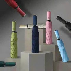 Ô Gấp Gọn Tự Động Chống UV Ajisai Made in Japan - Ô Du Lịch Chống Nắng Chống Mưa, Thiết Kế Thời Trang, 110cm
