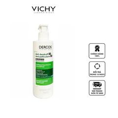 Dầu Gội Vichy Dercos Giảm Gàu cho Tóc Dầu 200ml - Chống Gàu, Dưỡng Ẩm, Khôi Phục Sức Khỏe Tóc