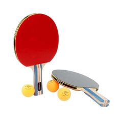 Bộ 2 Vợt Bóng Bàn Chuyên Nghiệp Carlton - Kèm 3 Bóng, Cao Cấp, Thể Thao Nội Bộ, Câu Lạc Bộ, Văn Phòng