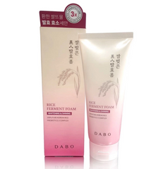 Sữa Rửa Mặt Hàn Quốc DABO Gạo Lên Men Tự Nhiên - Tẩy Trang Sạch Da, Dưỡng Ẩm, Kiểm Soát Dầu (180ml)