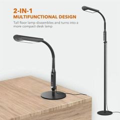 Đèn LED Cây Taotronics TT-DL060 - Đèn Học Chống Cận Đa Năng Điều Chỉnh Độ Cao, Tiết Kiệm Năng Lượng, Chế Độ Ánh Sáng Linh Hoạt