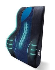 Gối Tựa Lưng Samsonite Cooling Gel - Hỗ Trợ Xương Khớp Chất Liệu Bọt Nhớ và Lưới Thoáng Khí, Sản Phẩm Tiện Ích Cho Dân Văn Phòng