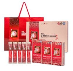 Nước Hồng Sâm Sanga Hàn Quốc 10ml x 30 Gói - Tăng Cường Sức Khỏe, Nâng Cao Đề Kháng và Cải Thiện Tinh Thần cho Người Lớn