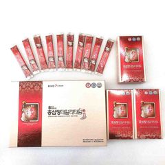 Nước Hồng Sâm Sanga Hàn Quốc 10ml x 30 Gói - Tăng Cường Sức Khỏe, Nâng Cao Đề Kháng và Cải Thiện Tinh Thần cho Người Lớn