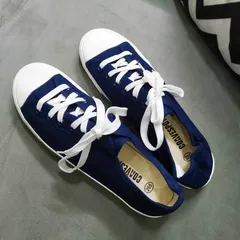 Giày Thể Thao Nam G6 - Xanh Dương, Đế Cao Su Êm, Chất Liệu Vải Canvas Bền, Phong Cách Năng Động, Giày Sneaker Nam Hợp Thời Trang