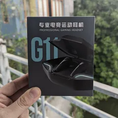 Tai Nghe Gaming Không Dây Floveme G11 - Bluetooth 5.0, Giảm Tiếng Ồn, Âm Thanh Hifi, Tích Hợp Micro, Phong Cách Game Thủ