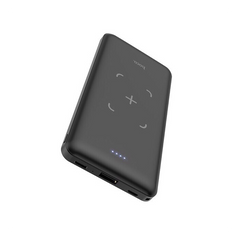 Sạc Dự Phòng Không Dây Hoco J50 10000mAh - Pin Dự Phòng Thông Minh Cho Điện Thoại, Hỗ Trợ Sạc Nhanh, Chống Cháy Nổ