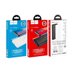 Sạc Dự Phòng Không Dây Hoco J50 10000mAh - Pin Dự Phòng Thông Minh Cho Điện Thoại, Hỗ Trợ Sạc Nhanh, Chống Cháy Nổ