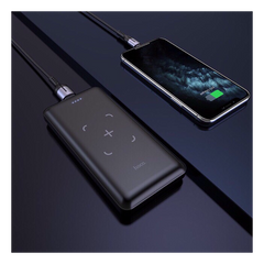 Sạc Dự Phòng Không Dây Hoco J50 10000mAh - Pin Dự Phòng Thông Minh Cho Điện Thoại, Hỗ Trợ Sạc Nhanh, Chống Cháy Nổ