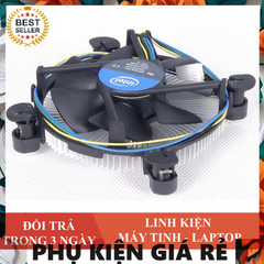 Quạt Tản Nhiệt CPU Socket 1150/1155/1151 - Quạt Đa Năng Cho Pentium G, Core i3, i5, i7 - Phụ Kiện Máy Tính Mới