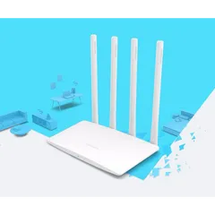 Bộ Phát Wifi MERCURY 4 Ăng-ten 300Mbps - Router Không Dây Tốc Độ Cao, Hướng Dẫn Cài Đặt Tiếng Việt Dễ Dàng