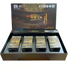 Cao Hắc Sâm 365 Samsung Bio Pharm 4 Lọ x 250g - Tăng Cường Sức Khỏe, Hỗ Trợ Điều Trị Gan Thận, Ginsenosides Cao, Sản Phẩm Hàn Quốc