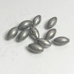[Ảnh thật]10 viên chì câu cá, chì tròn xuyên tâm nguyên khối chất lượng, trọng lượng chuẩn - Vuabinhnuoc