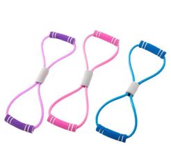 Dây kéo tập gym,dây kháng lực số 8, tập lưng và chân tiện lợi, nhỏ gọn nhiều màu sắc - Vuabinhnuoc