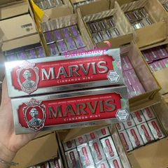 Kem Đánh Răng Marvis Cinnamon Mint 85ml - Marvis Chính Hãng