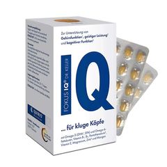 Bổ não tăng trí nhớ Quiris Fokus IQ Đức 120 viên