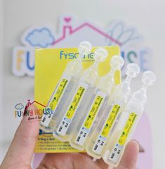 Nước Muối Sinh Lý Fysoline - Hộp 5 Ống Giúp Làm Sạch Mũi, Giảm Nghẹt Mũi, Dị Ứng, Thoải Mái Cho Mũi