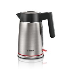 Ấm Đun Nước Siêu Tốc Bosch TWK6M480 - 2400W, 1.7L, Thép Không Gỉ, Màu Đen Xám - Thiết Bị Nhà Bếp Hiện Đại