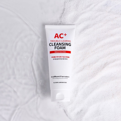 Sữa Rửa Mặt W.SKIN LABORATORY AC+ cho Da Dầu Mụn - Foam Làm Sạch Sâu, Ngăn Ngừa Mụn, 150ml, Mỹ Phẩm Hàn Quốc Chính Hãng