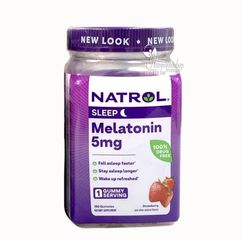 Kẹo dẻo ngủ Natrol 5Mg giúp ngủ sâu và ngon