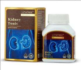 Viên Uống Bổ Thận Vitatree Kidney Tonic 100 Viên - Hỗ Trợ Sức Khỏe Thận, Tăng Cường Sinh Lực Từ Swanson USA