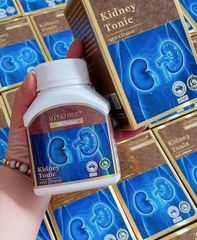 Viên Uống Bổ Thận Vitatree Kidney Tonic 100 Viên - Hỗ Trợ Sức Khỏe Thận, Tăng Cường Sinh Lực Từ Swanson USA