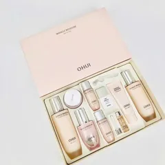 Set Dưỡng Ẩm Da O HUI Miracle Moisture - Bộ 8 Sản Phẩm Dưỡng Ẩm Làm Mềm Da, Phục Hồi Da Khô Nhạy Cảm, Chăm Sóc Da Tươi Trẻ