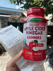 Kẹo Giấm Táo Nature’s Truth Apple Cider Vinegar Gummies 120 viên
