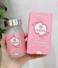 Viên Uống Hàm Hương Hebora Premium Sakura Damask Rose 60 Viên