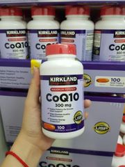 Viên uống hỗ trợ tim mạch Kirkland Signature CoQ10 300mg 100 viên - Tăng cường sức khỏe tim mạch và năng lượng hiệu quả