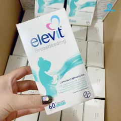Vitamin bầu elevit tổng hợp bổ sung khoáng chất cho phụ nữ sau kinh 60 viên 