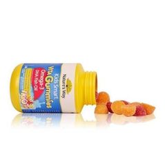 Kẹo dẻo Nature’s Way Kids Smart Omega 3 DHA Trio 60 viên 214639