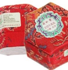 An Cung Ngưu Hoàng Hoàn Đồng Nhân Đường - Hộp 10 Viên Phòng Ngừa Đột Quỵ và Tai Biến Bệnh Não