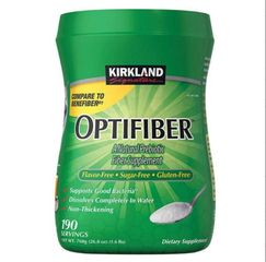 Bột Hòa Tan Bổ Sung Chất Xơ Kirkland Signature Optifiber 760gr - Giải Pháp Tiêu Hóa Tốt Hơn, 190 Khẩu Phần Từ Mỹ