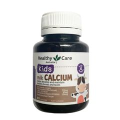 Viên uống bổ sung Canxi và DHA Healthy Care cho trẻ - Hỗ trợ phát triển xương và tăng cường sức đề kháng 60 viên