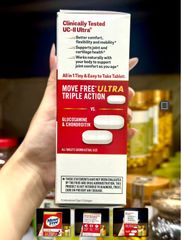 Viên Bổ Sụn Khớp Move Free Ultra Triple Action 75 Viên - Tăng Cường Linh Hoạt Khớp, Hỗ Trợ Sức Khỏe Xương Khớp Tối Ưu